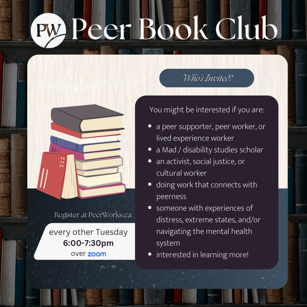 Peer Book Club Promo - Fall 2025